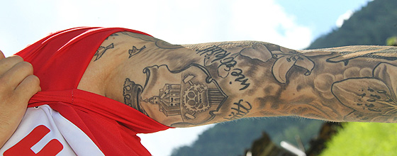 Linker Arm Marcel Risse Tattoos