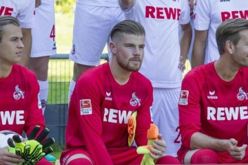 Die Torhüter des 1. FC Köln: Sven Müller,Timo Horn und Thomas Kessler
